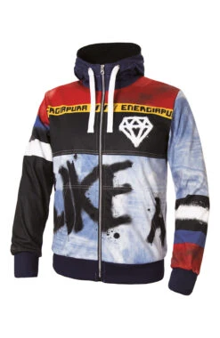 Energiapura - Diamond - Sweatshirt With Full Zip And Hood - Y917 Diamond
