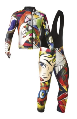 Energiapura - Pop Art 2 Pieces - Ski Race Suit - Thermic Speed