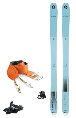 Set - Blizzard - Zero G95 (Flat) + Marker Alpinist 10 + Skin Zero 95