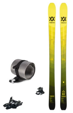 VÖLKL Set - Völkl - Rise Up 82 (Flat) + Rise Up Skin + Marker Alpinist 10